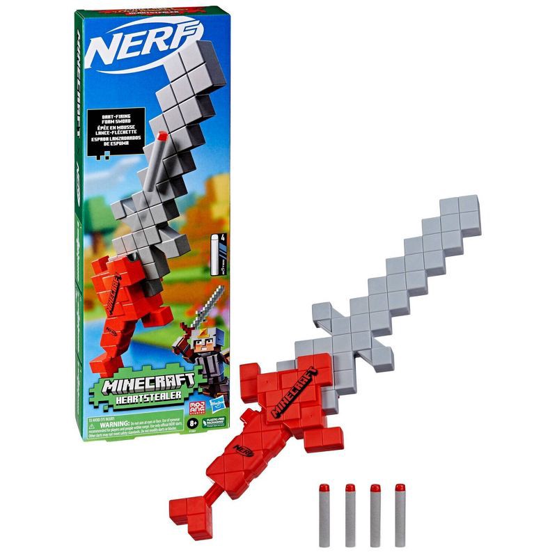 slide 7 of 12, NERF Minecraft Heartstealer, 1 ct