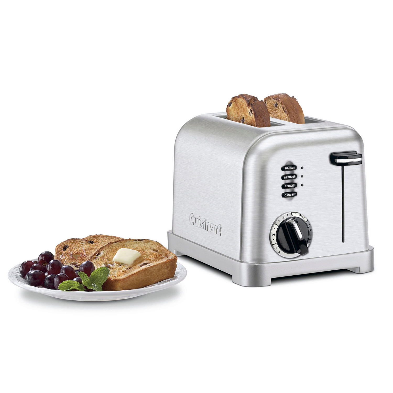 slide 2 of 3, Cuisinart Metal Classic 2-Slice Toaster, 1 ct