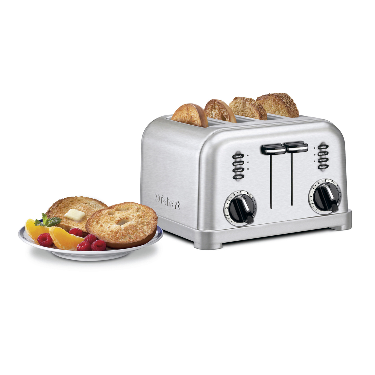 slide 2 of 2, Cuisinart 4-Slice Metal Classic Toaster, 1 ct