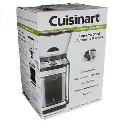 slide 1 of 1, Cuisinart Supreme Grind Automatic Burr Mill, 1 ct