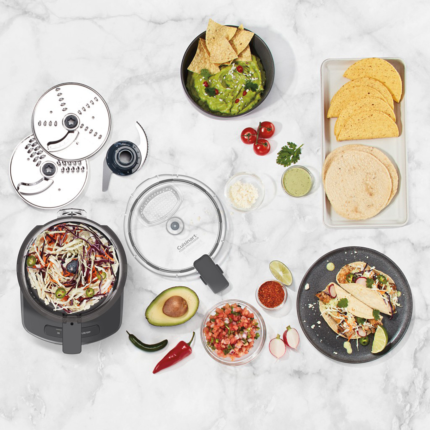 slide 5 of 5, Cuisinart Elemental 8 Cup Food Processor, 1 ct