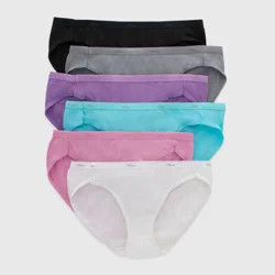 Hanes Cool Comfort Women's Cotton Bikini Panties Assorted Colors