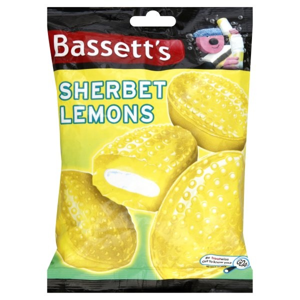 slide 1 of 1, Bassetts Sherbet Lemons Bag, 6.77 oz