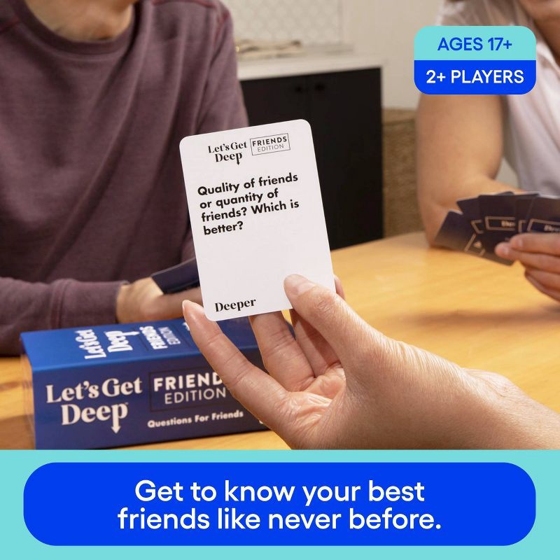 slide 5 of 9, What Do You Meme? Let's Get Deep Game: Friends Edition, 1 ct