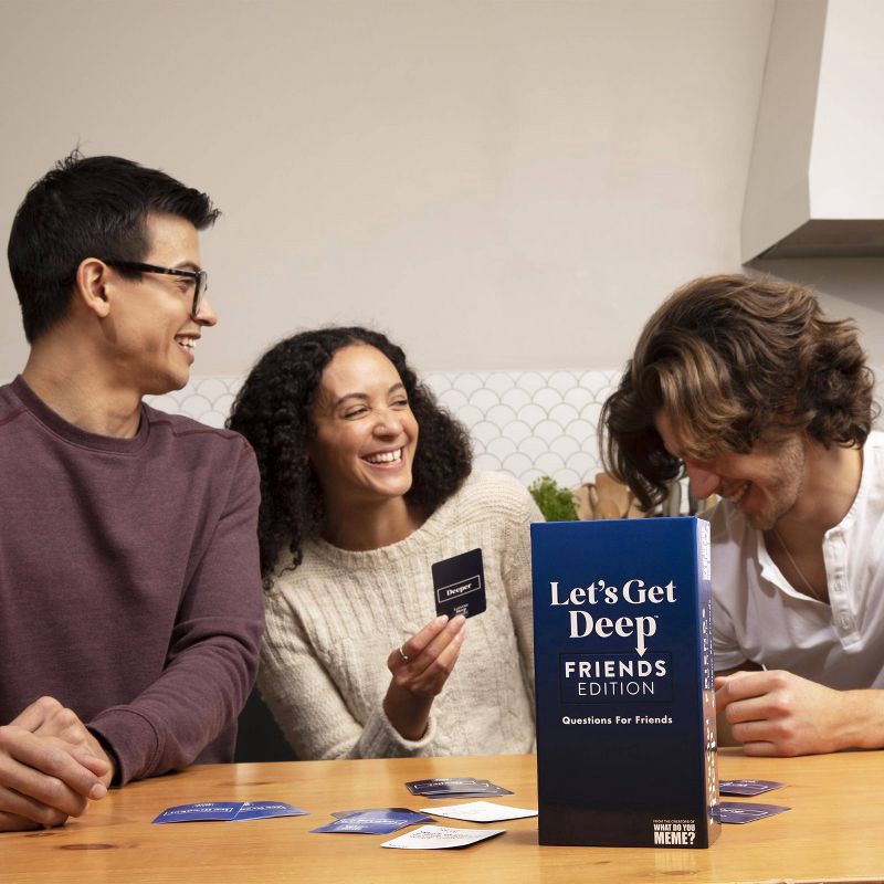 slide 8 of 9, What Do You Meme? Let's Get Deep Game: Friends Edition, 1 ct