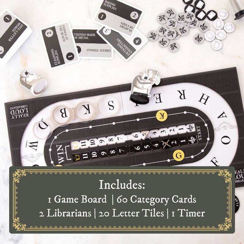 slide 4 of 7, Really Loud Librarians Game by Exploding Kittens, 1 ct