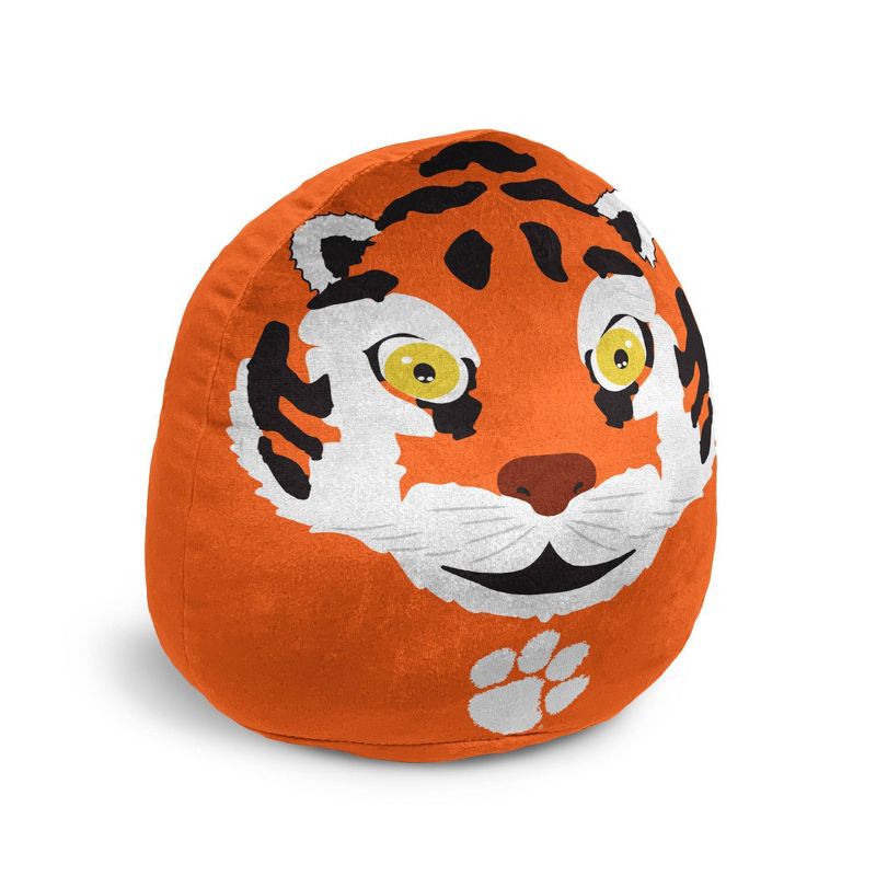 slide 1 of 3, NCAA Clemson Tigers 16"x16" Plushie Mascot Pillow, 1 ct