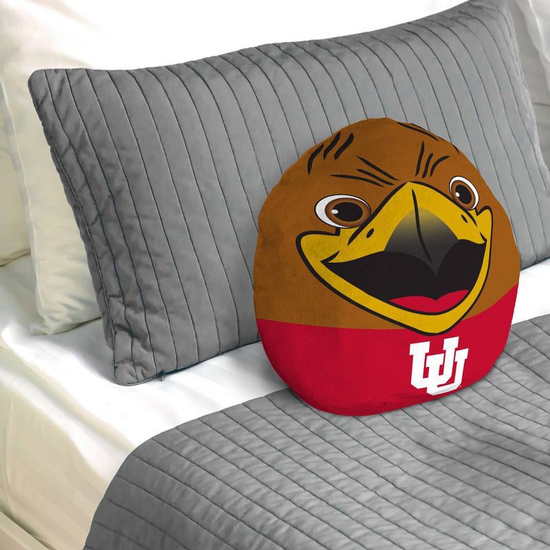 slide 2 of 3, NCAA Utah Utes 16"x16" Plushie Mascot Pillow, 1 ct