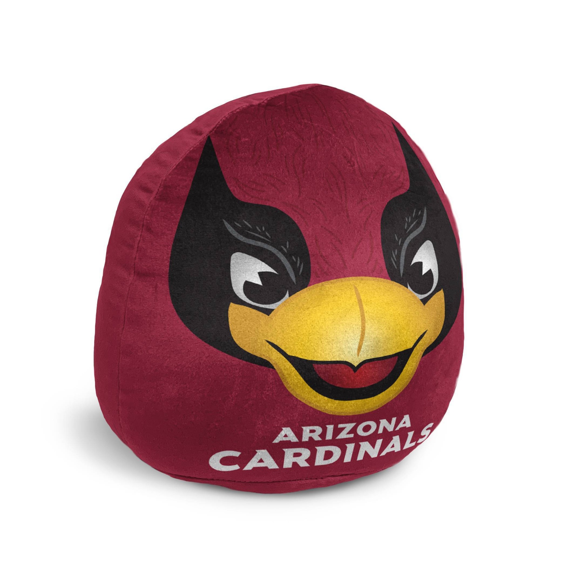 slide 1 of 1, NFL Arizona Cardinals Plushie Mascot Pillow, 1 ct