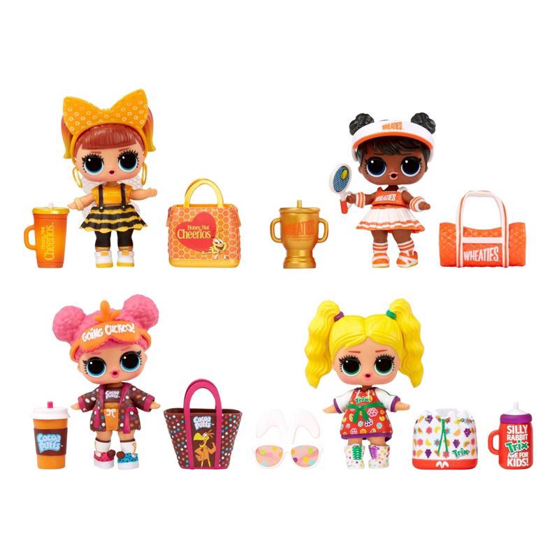 slide 3 of 6, L.O.L. Surprise! Loves Mini Bites Cereal Dolls, 1 ct