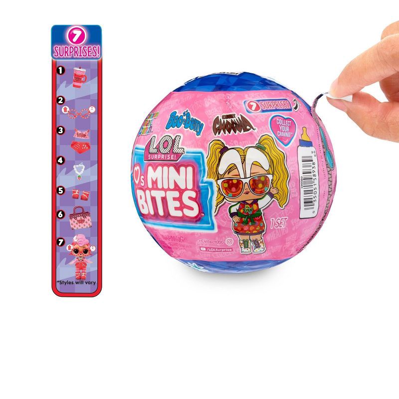 slide 5 of 6, L.O.L. Surprise! Loves Mini Bites Cereal Dolls, 1 ct