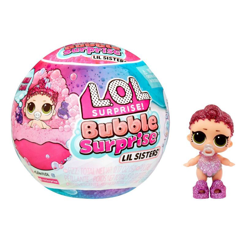 slide 1 of 6, L.O.L. Surprise! Bubble Surprise - Lil Sisters, 1 ct