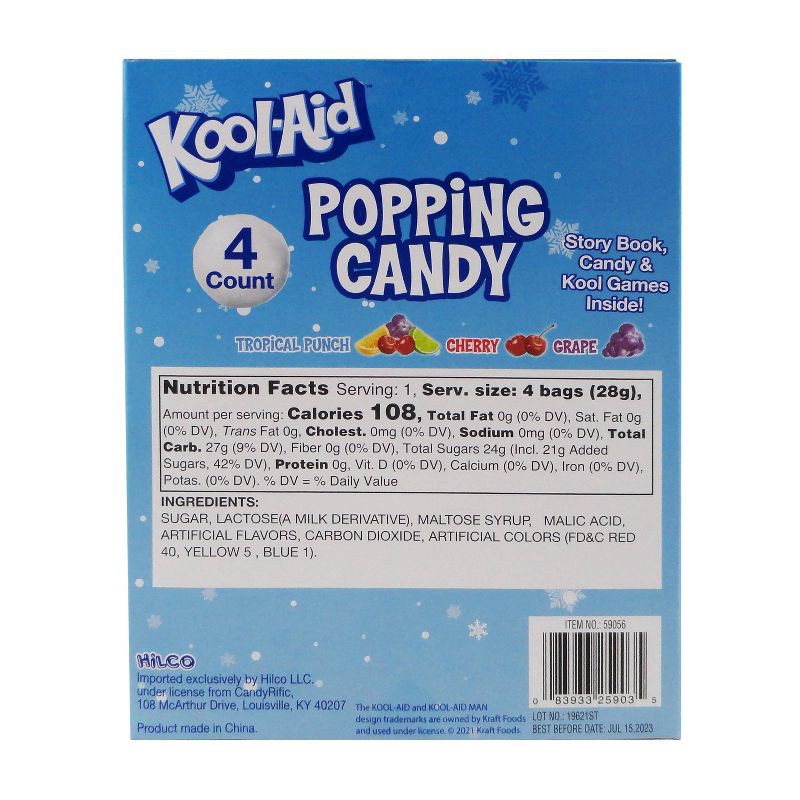 slide 2 of 5, Kool-Aid Christmas Popping Candy Story Book - 0.98oz/4pk, 0.98 oz, 4 ct