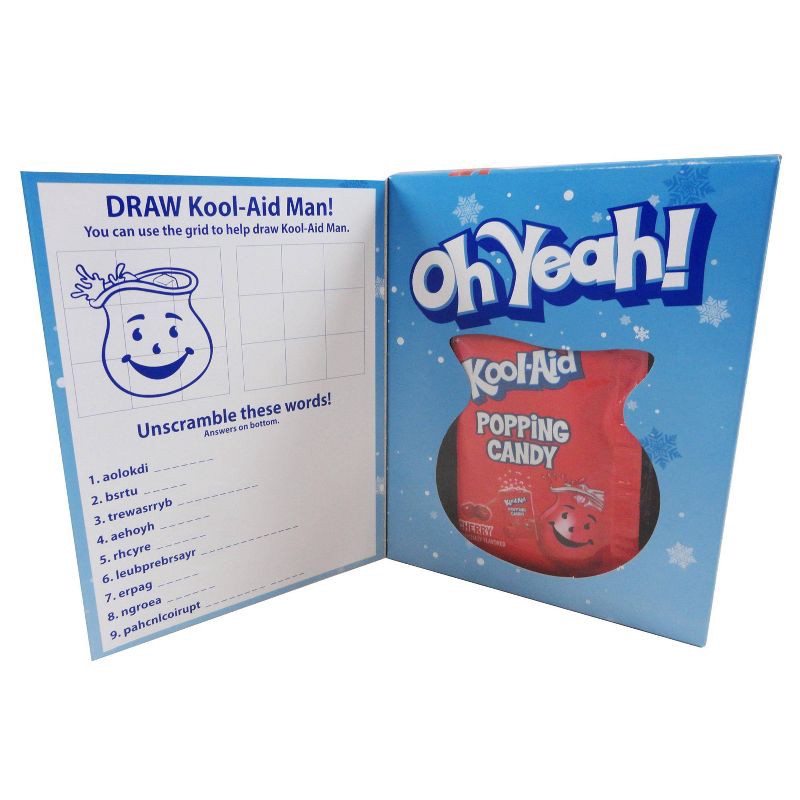 slide 5 of 5, Kool-Aid Christmas Popping Candy Story Book - 0.98oz/4pk, 0.98 oz, 4 ct