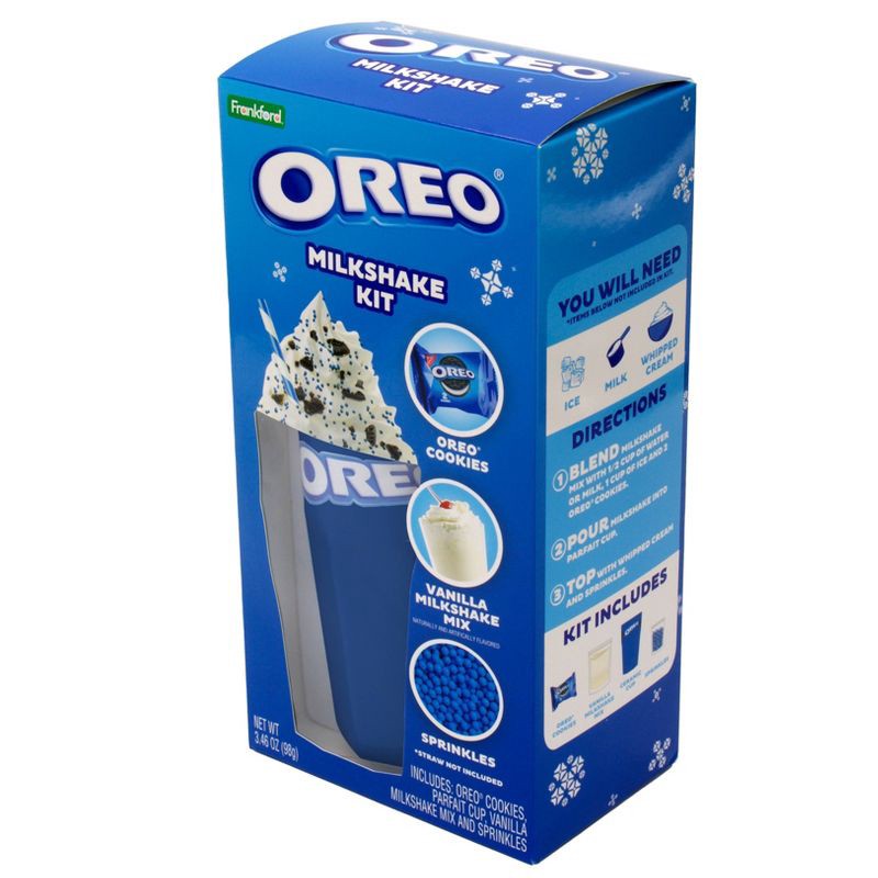 slide 6 of 7, OREO Christmas Milk Shake Bar Gift Set - 3.46oz, 3.46 oz