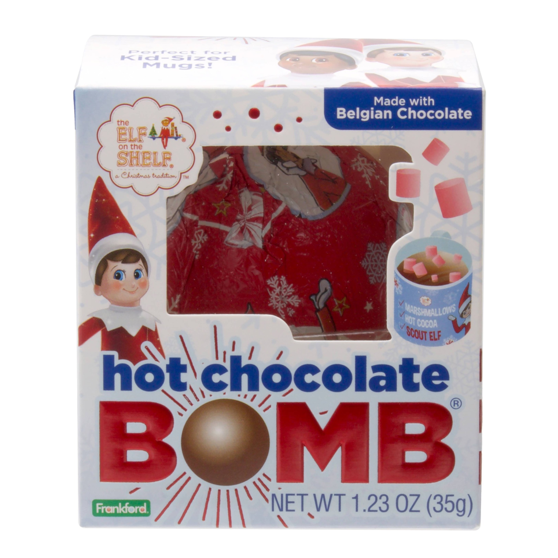 slide 1 of 6, Elf on the Shelf Elf on Shelf Hot Chocolate Bomb - 1.23oz, 1.23 oz