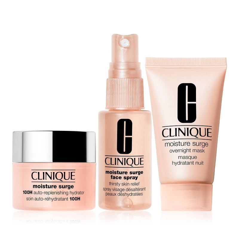 slide 1 of 3, Clinique Moisture Surge Kit - 2.5oz/3ct - Ulta Beauty, 2.5 oz, 3 ct