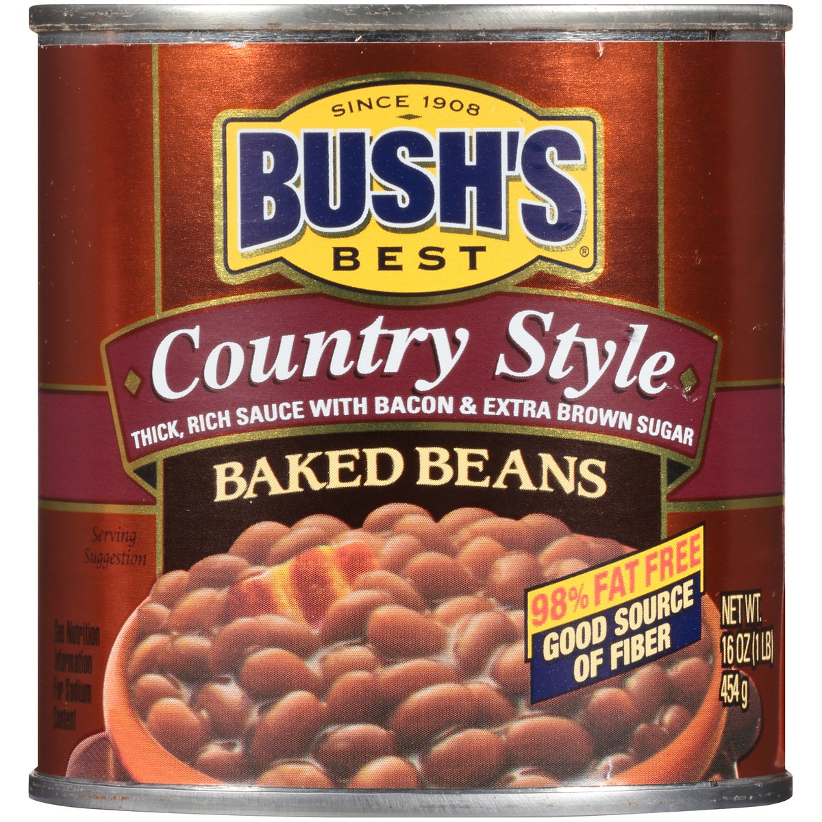 slide 3 of 7, Bush's Best Bush's Country Style Baked Beans 16 oz, 16 oz