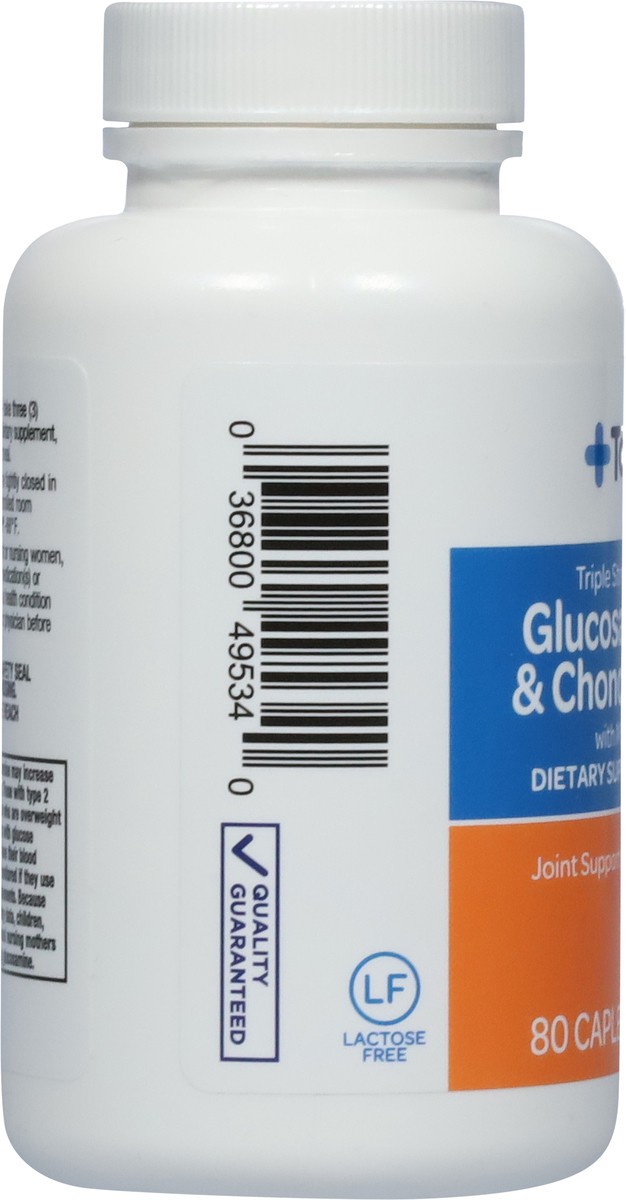 slide 11 of 14, TopCare Health Triple Strength Glucosamine & Chondroitin with MSM 80 Caplets, 80 ct