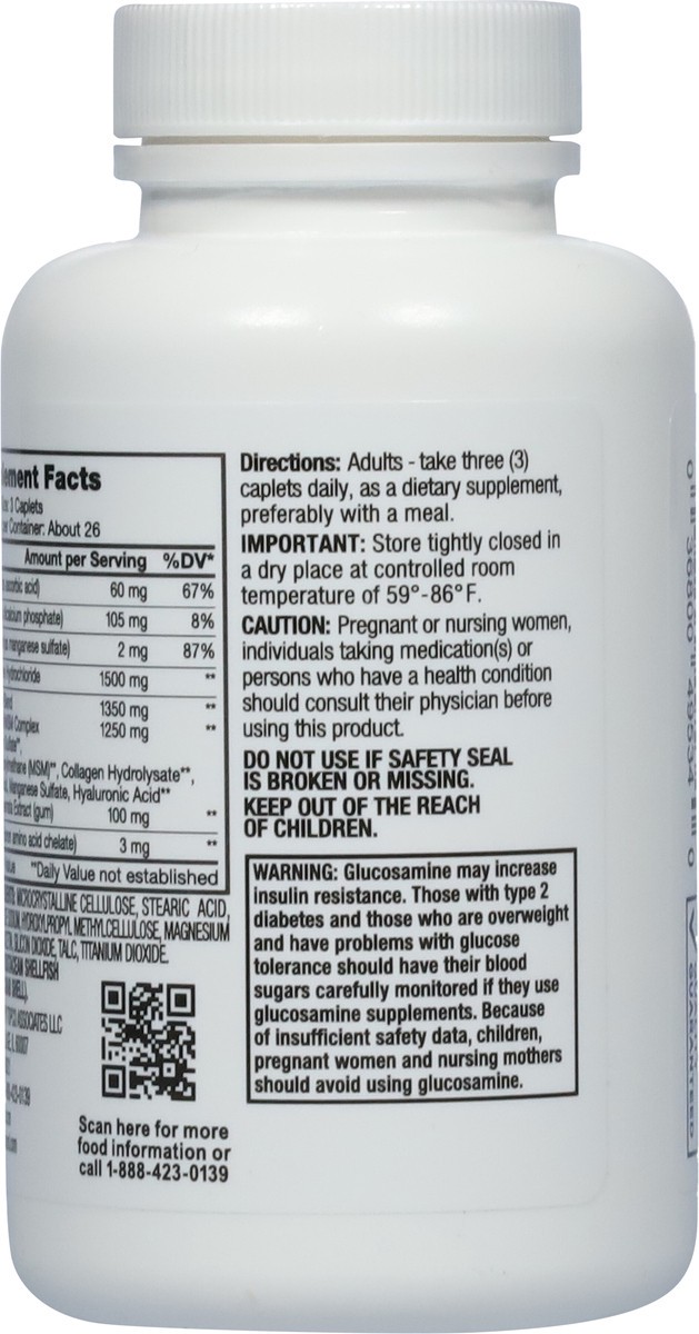 slide 10 of 14, TopCare Health Triple Strength Glucosamine & Chondroitin with MSM 80 Caplets, 80 ct