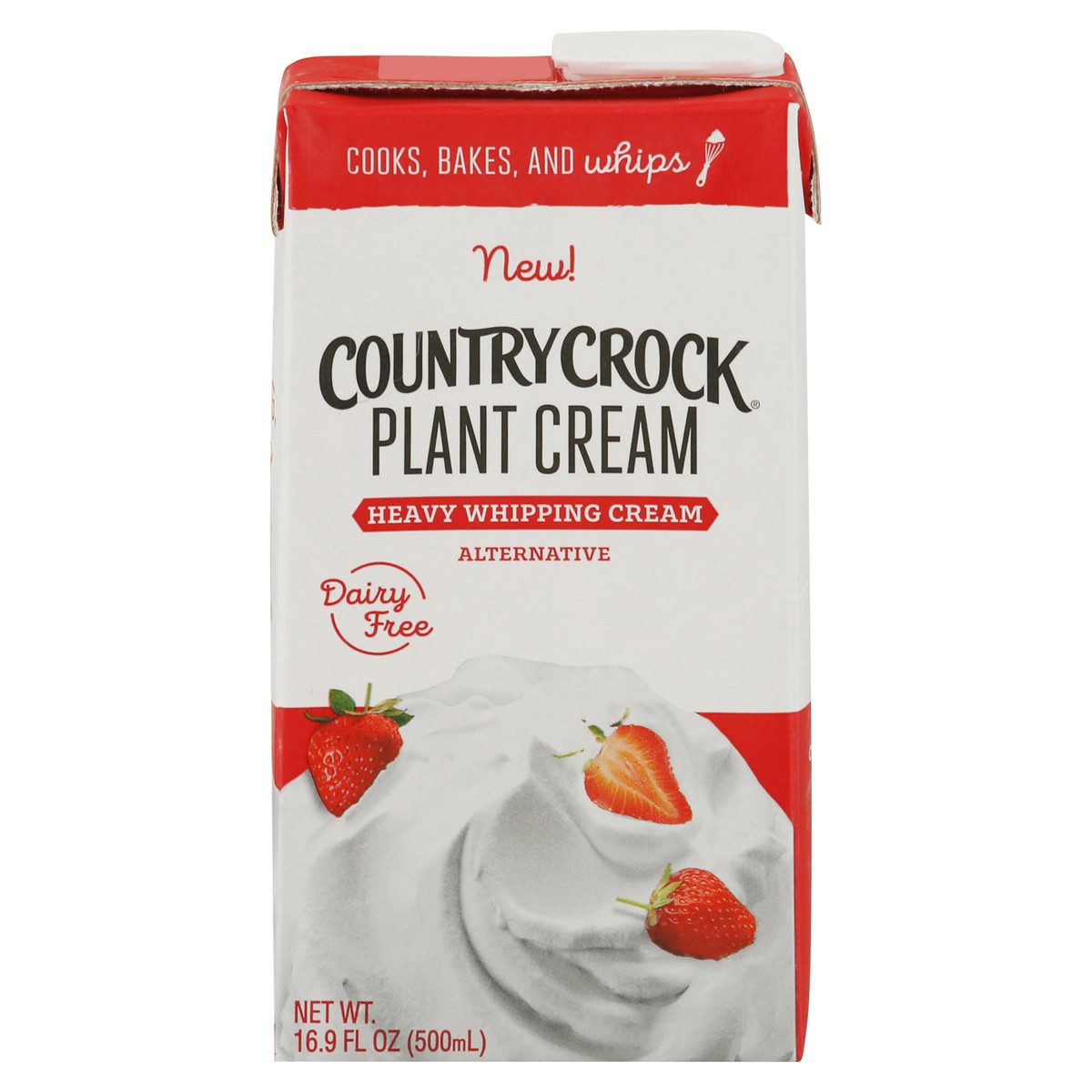 slide 4 of 13, Country Crock Plant Cream Heavy Whipping Cream Alternative, 16.9 fl oz