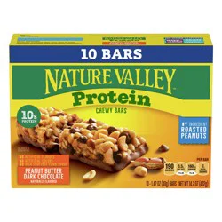 Nature Valley Chewy Granola Bar Protein, Peanut Butter Dark Chocolate