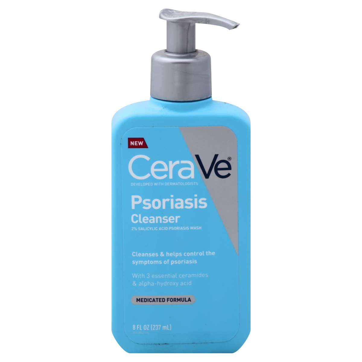 slide 1 of 3, CeraVe Psoriasis Skin Therapy Cleanser, 8 oz