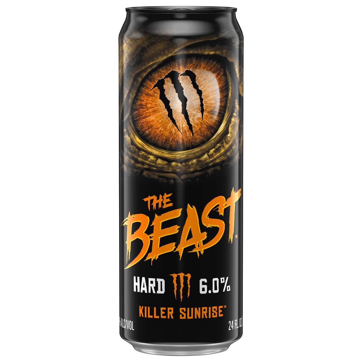 slide 1 of 3, The Beast Killer Sunrise Flavored Malt Beverage Craft Beer, 24 fl oz Can, 6% ABV, 24 oz