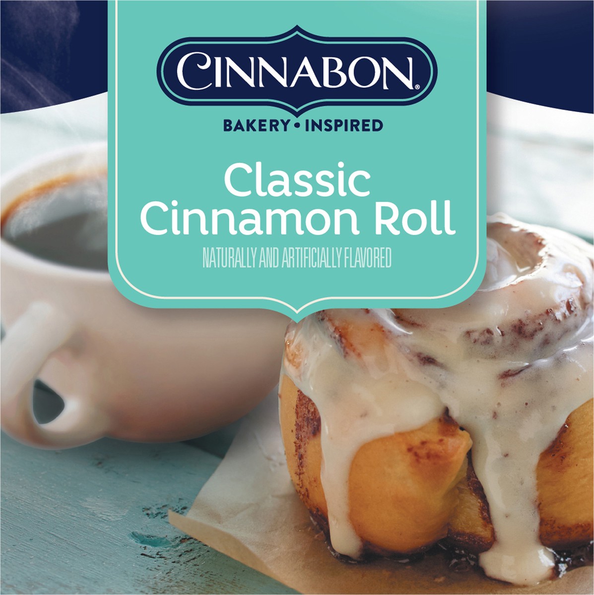slide 3 of 9, Cinnabon Classic Cinnamon Roll Keurig Single-Serve K-Cup Pods, Light Roast Coffee, 10 Count, 10 ct