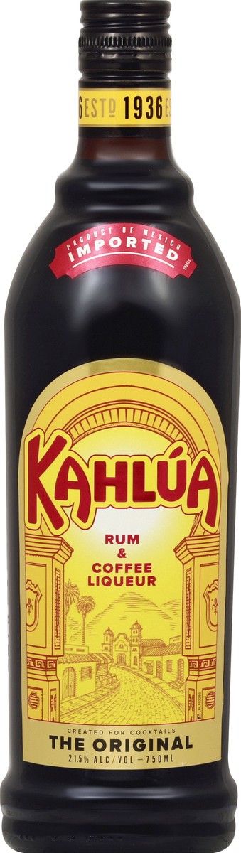 slide 1 of 6, Kahlua Rum & Coffee 750 ml, 750 ml