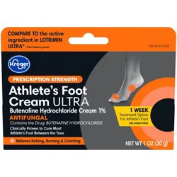 Kroger Prescription Strength Ultimate Althlete's Foot Antifungal Cream