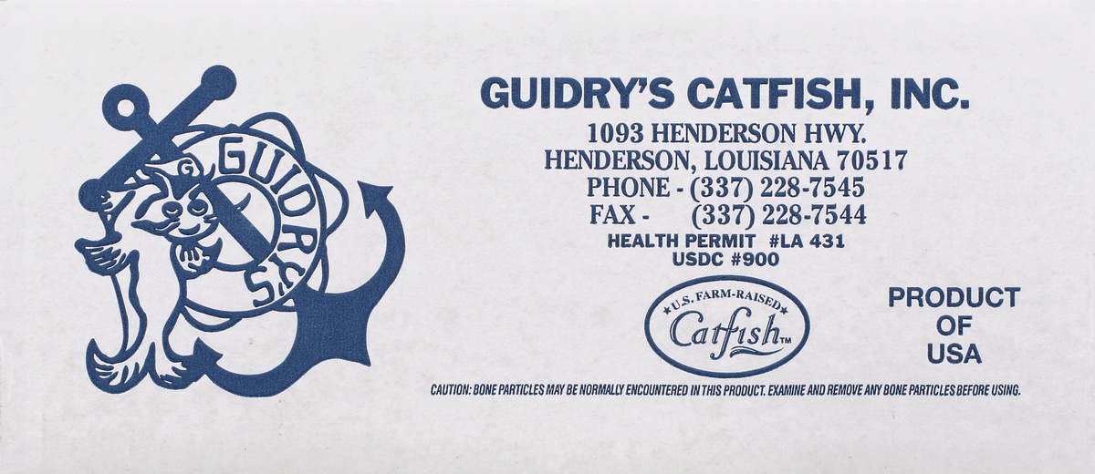 slide 2 of 4, Guidry's Catfish 4 lb, 1 ct