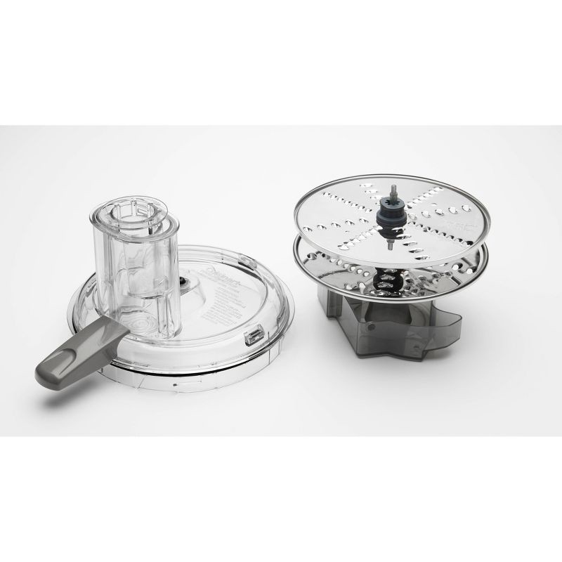 slide 5 of 14, Cuisinart Core Custom 10-Cup Food Processor - Anchor Gray - FP-110AG: Stainless Steel Blades, 2-Speed, 500 Watts, 1 ct