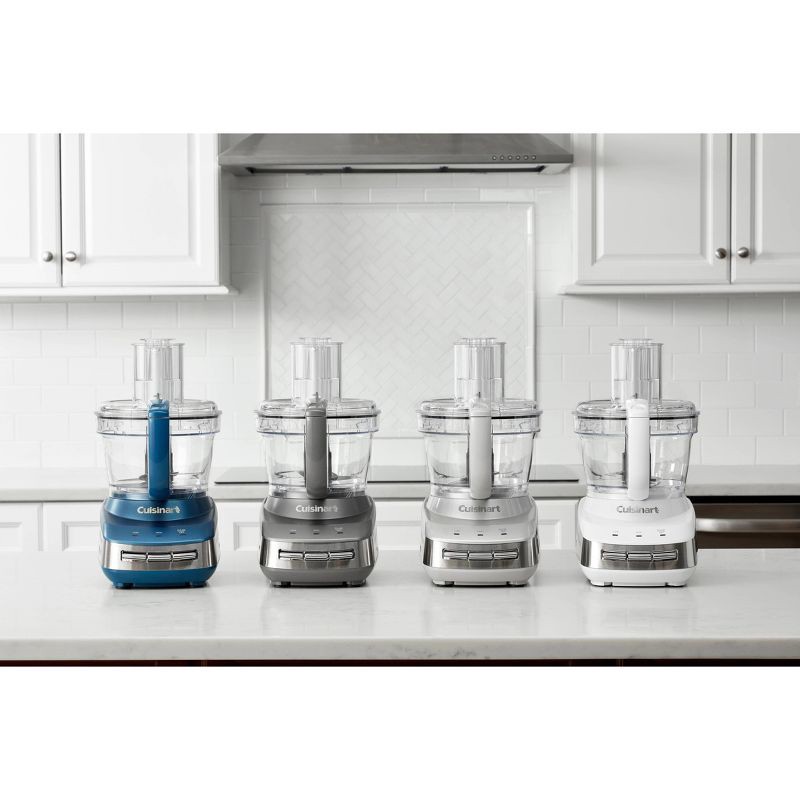 slide 7 of 14, Cuisinart Core Custom 10-Cup Food Processor - Anchor Gray - FP-110AG: Stainless Steel Blades, 2-Speed, 500 Watts, 1 ct
