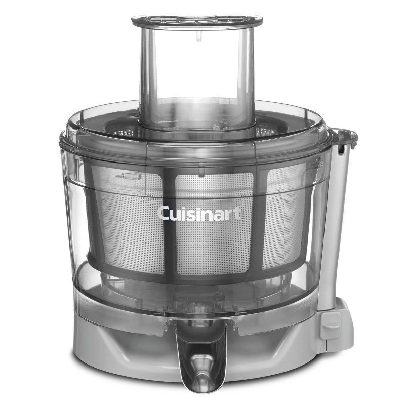 slide 8 of 14, Cuisinart Core Custom 10-Cup Food Processor - Anchor Gray - FP-110AG: Stainless Steel Blades, 2-Speed, 500 Watts, 1 ct