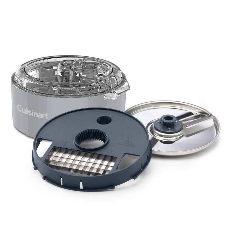 slide 10 of 14, Cuisinart Core Custom 10-Cup Food Processor - Anchor Gray - FP-110AG: Stainless Steel Blades, 2-Speed, 500 Watts, 1 ct