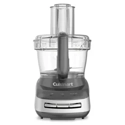 Cuisinart Core Custom 10-Cup Food Processor - Anchor Gray - FP-110AG: Stainless Steel Blades, 2-Speed, 500 Watts