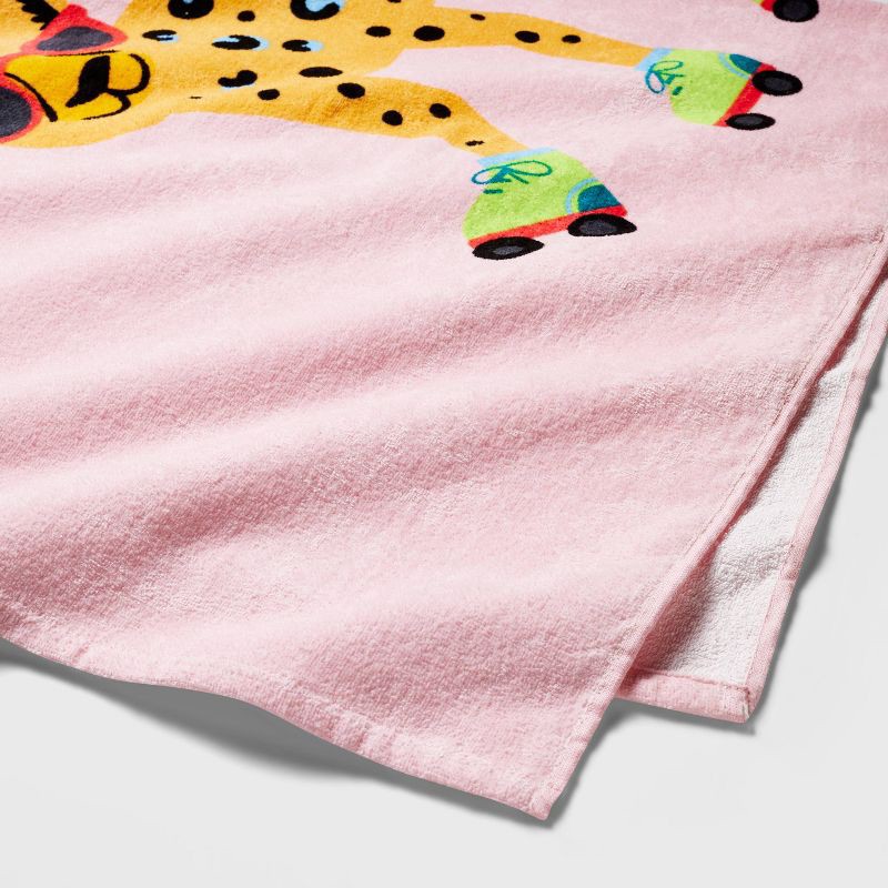 slide 3 of 3, Cheetah Beach Towel - Sun Squad, 1 ct