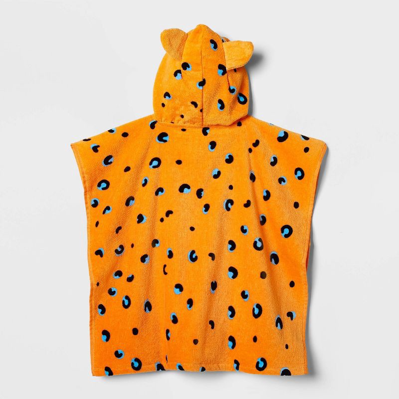 slide 2 of 3, Cheetah Kids Hooded Beach Towel - Sun Squad, 1 ct