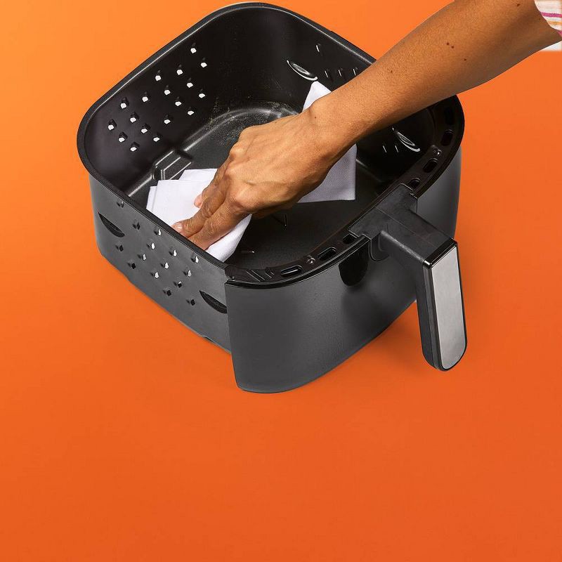 slide 8 of 12, PowerXL Vortex Pro Air Fryer 4qt - Black, 4 qt