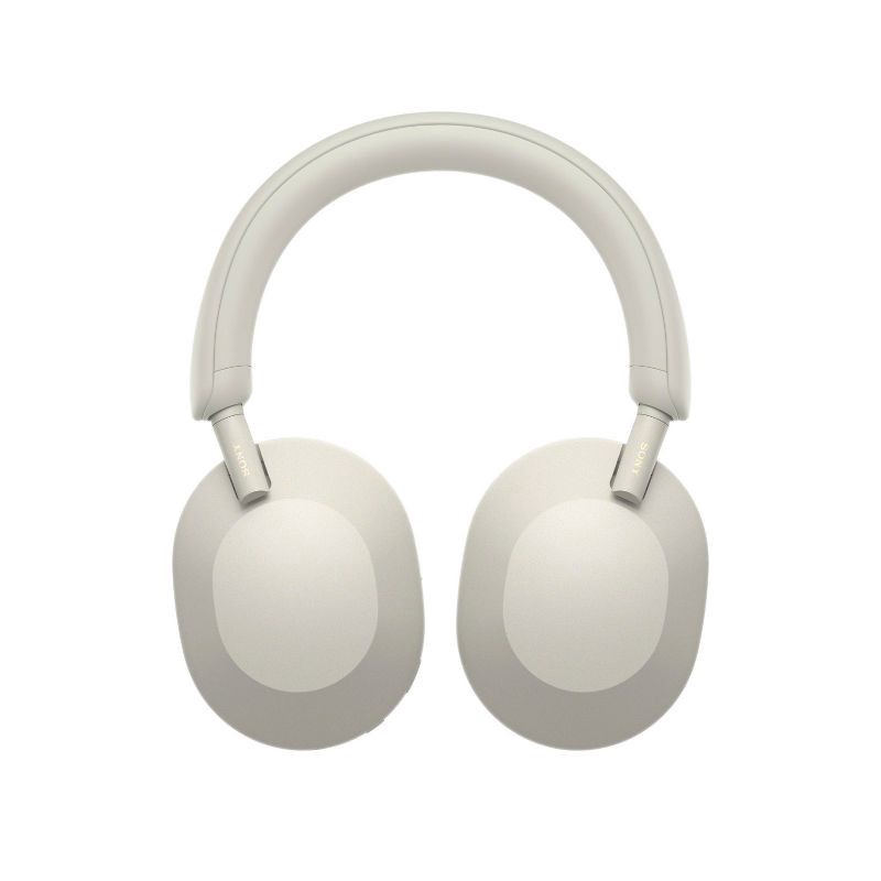 slide 7 of 8, Sony WH-1000XM5 Bluetooth Wireless Noise-Canceling Headphones - Silver, 1 ct