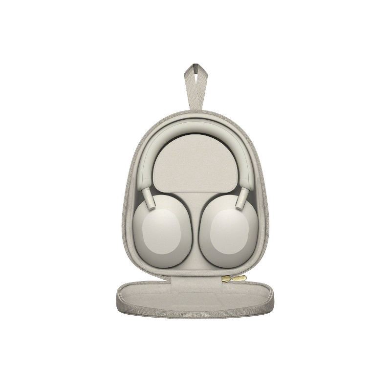 slide 8 of 8, Sony WH-1000XM5 Bluetooth Wireless Noise-Canceling Headphones - Silver, 1 ct