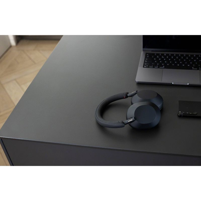 slide 7 of 11, Sony WH-1000XM5 Bluetooth Wireless Noise-Canceling Headphones - Black, 1 ct