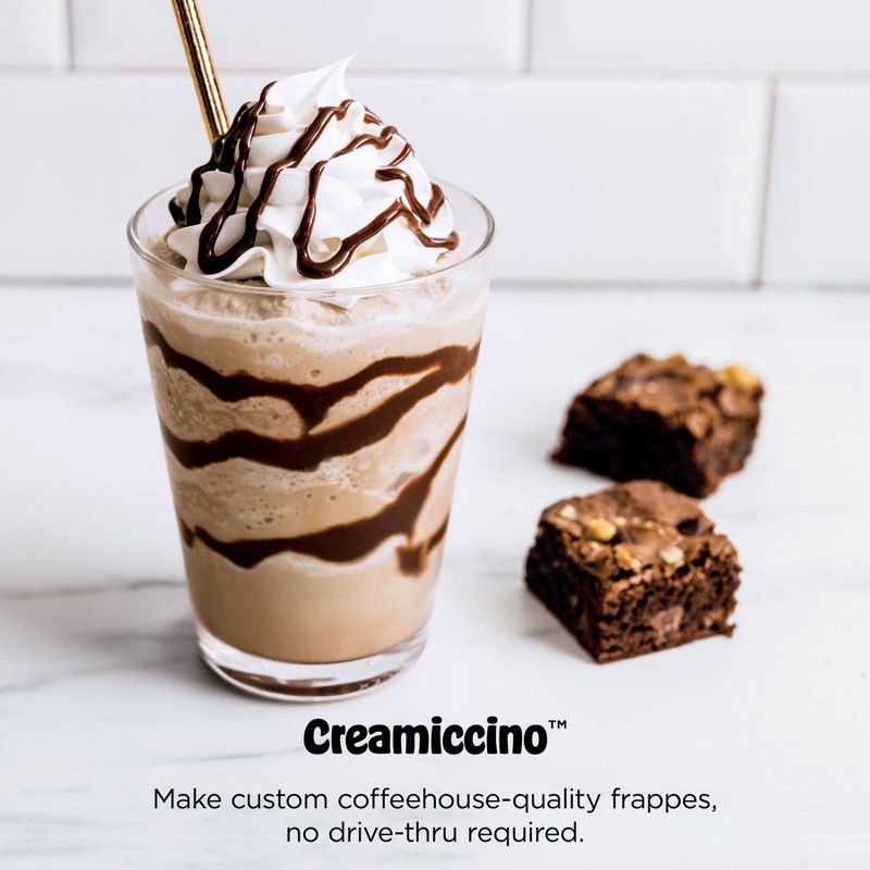 slide 9 of 16, Ninja 0.5qt Stainless Steel Creami Silver: Deluxe Ice Cream Maker, 800W, Yogurt & Sorbet, Dishwasher-Safe, 1/2 qt