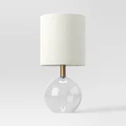 Glass Sphere Mini Table Lamp Clear - Threshold
