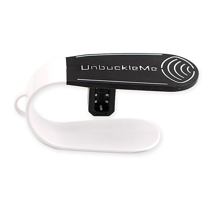 slide 1 of 6, UnbuckleMe Car Seat Buckle Release Tool - Black/White, 1 ct