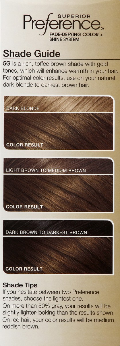 slide 4 of 7, L'Oréal Superior Preference # Medium Golden Brown Permanent Hair Dye, 1 ct