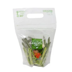 Asparagus/diced Red Peppers With Sea Salt Steam Bag