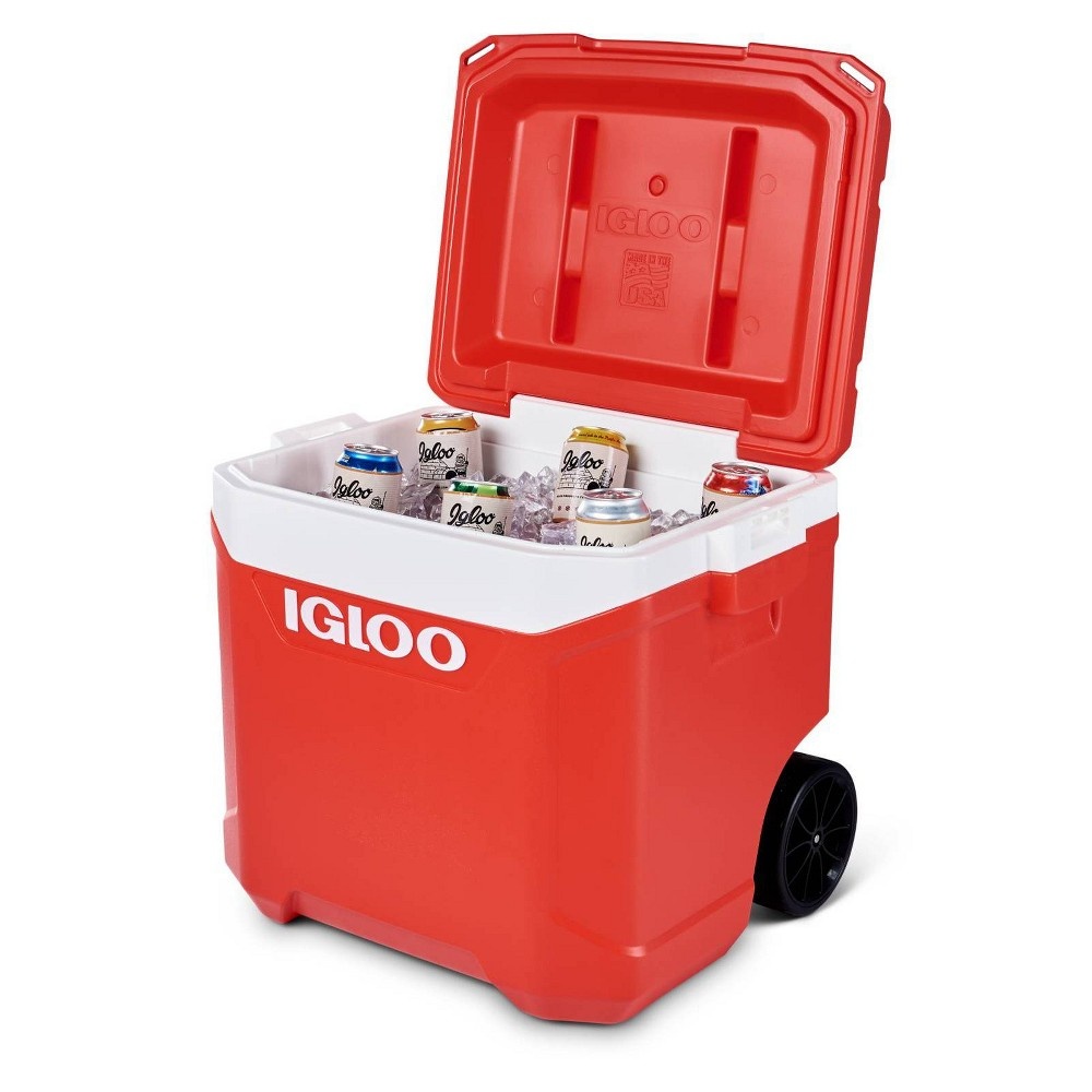 igloo 60 quart latitude roller cooler