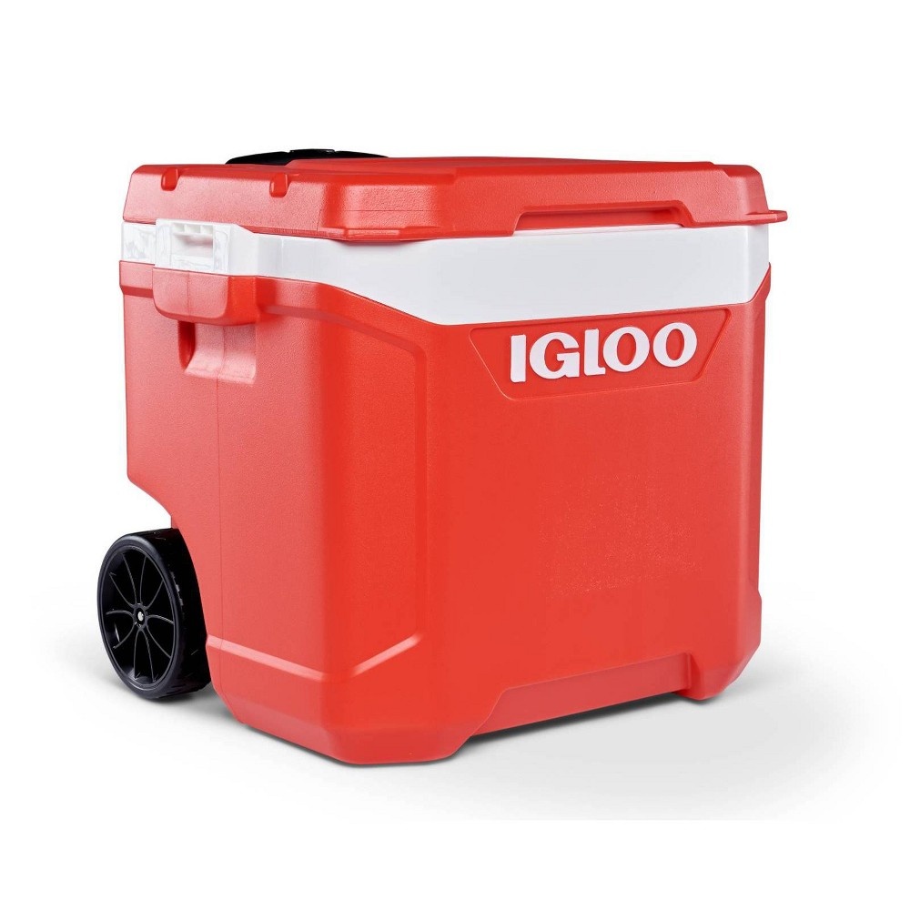 Igloo Latitude Roller Cooler - Red 60 qt | Shipt